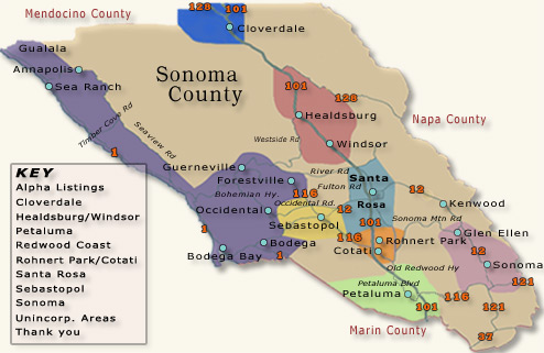 We are Sonoma County Wine Country Along the Wine Road
