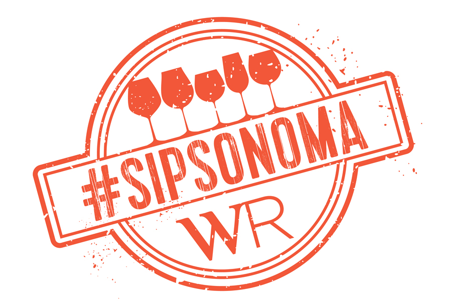 Image of #SIPSonoma logo in white.