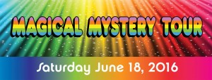 Join the Wine Road's Magical Mystery Tour on June 18, 2016.