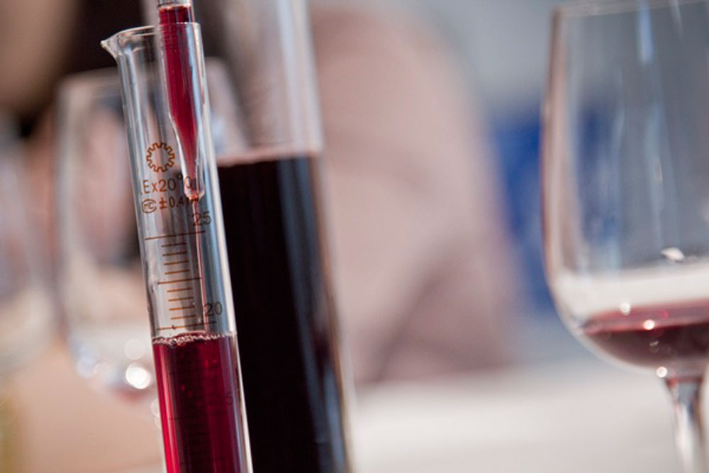When blending wines, sometimes just a drop or two can make or break the trial blend.