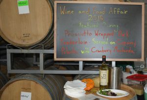 2015 Food Pairing at J Rickards Winery in Alexander Valley