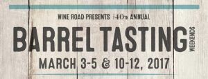 Barrel Tasting 2017 - 40th Anniversary