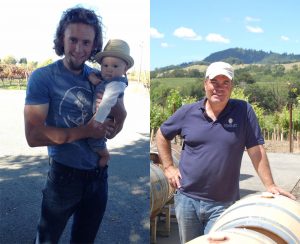 Ryan Schmatlz, Trattore Farms and John Viszlay, Viszlay Vineyards