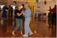 Two people dancing