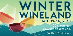 sign for Winter Wineland Jan.13-14, 2018