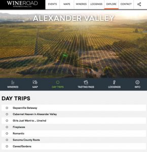 Enjoy one of several day trips in Alexander Valley.