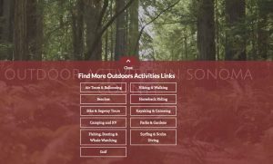 Sonoma County Outdoor Activities List