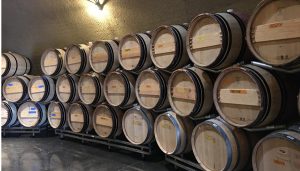 Capo Creek Winery barrel room
