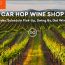 Car Hop Wine Shop web page